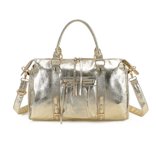 Sac à main Gallantry Skyla XXL Métallique doré - Gallantry
