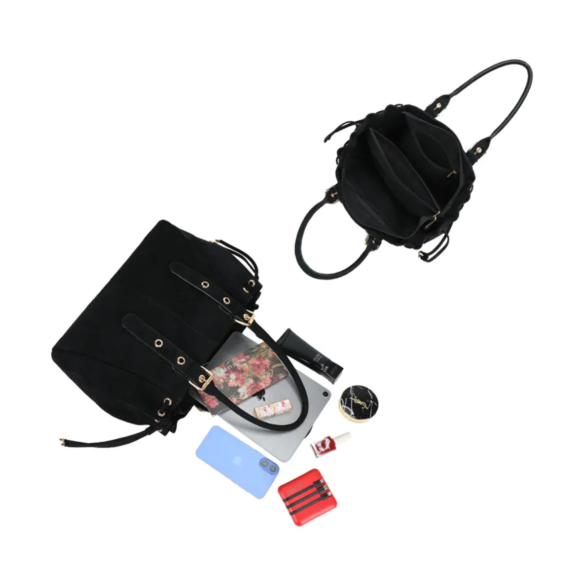 Sac à main « L'Essentielle XL »suédine -Gallantry