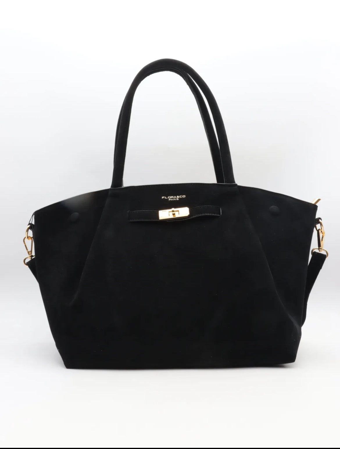 Sac à main suédine format L