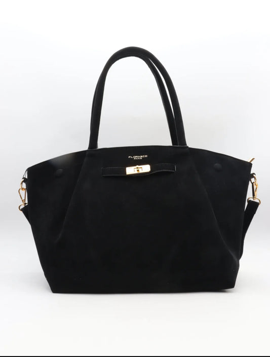 Sac à main suédine format L