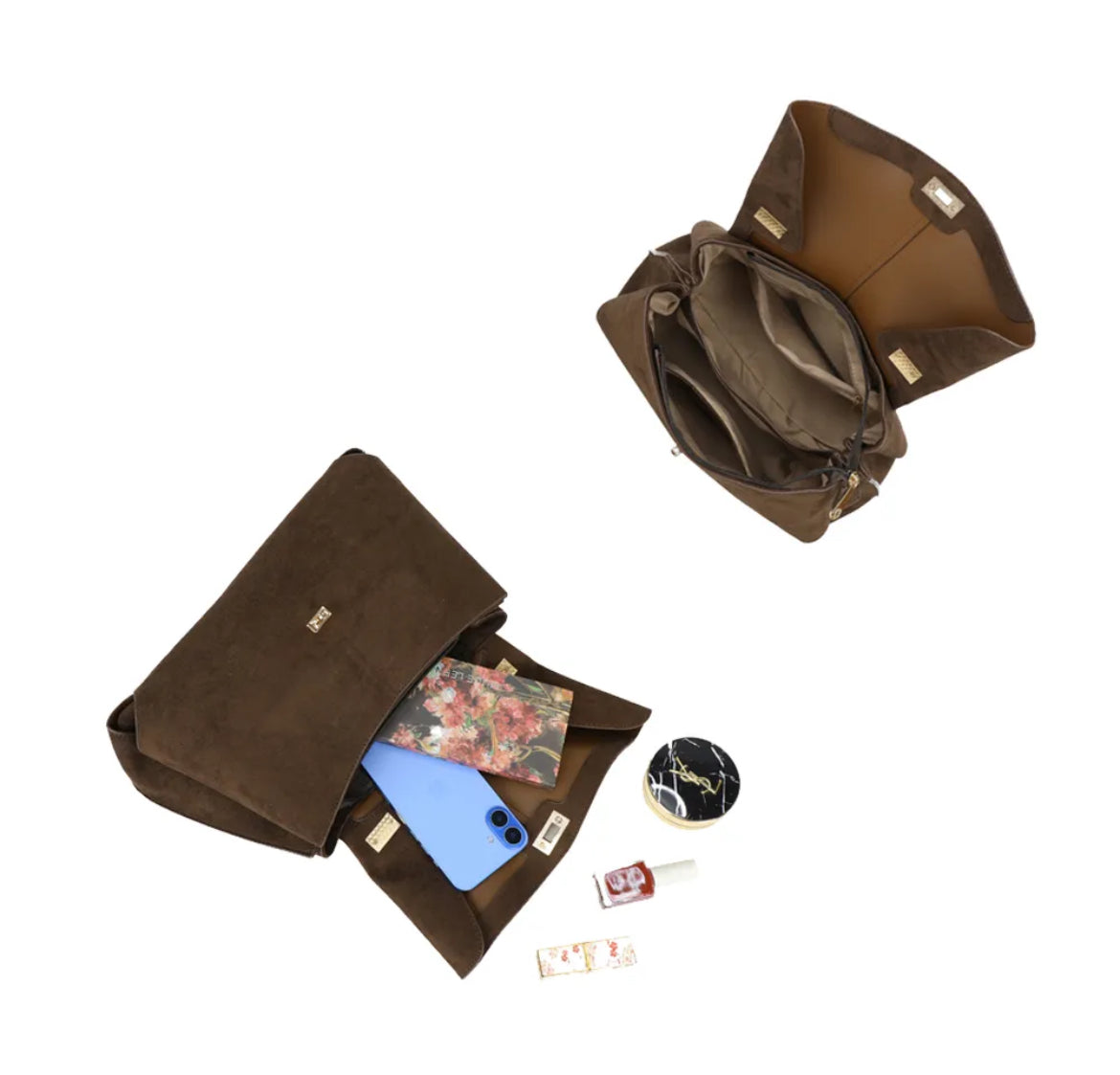 Sac à main « L'Audacieuse »suédine -Gallantry