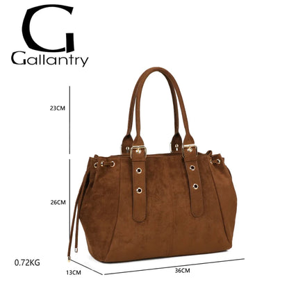 Sac à main « L'Essentielle XL »suédine -Gallantry