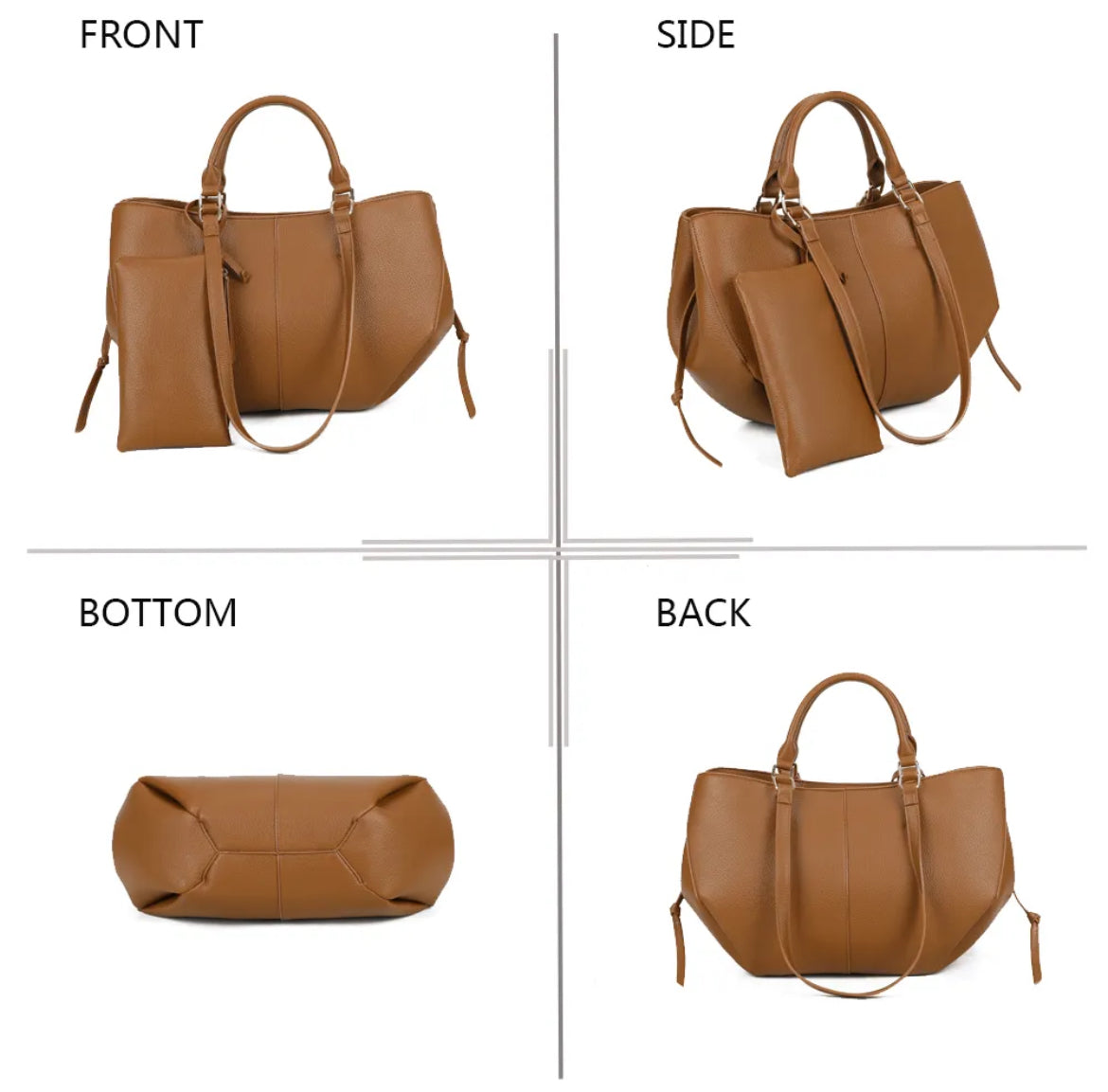 Sac à main similicuir « Adriana »-Gallantry