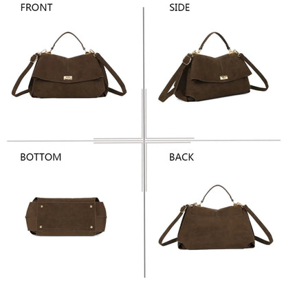 Sac à main « L'Audacieuse »suédine -Gallantry