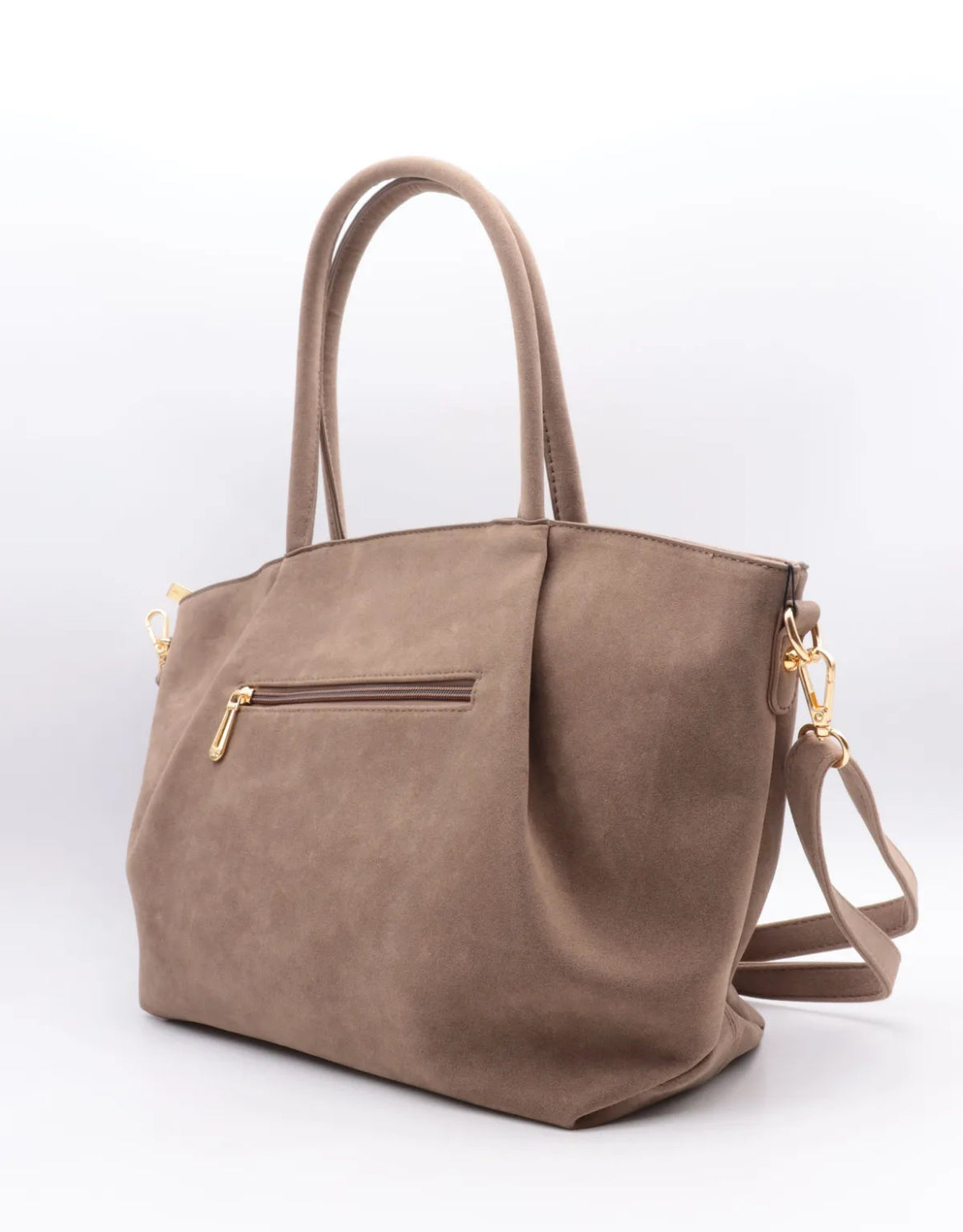 Sac à main suédine format L