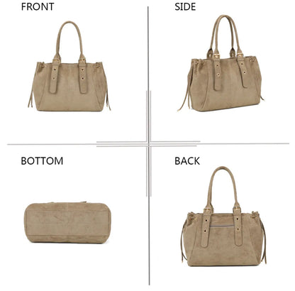 Sac à main « L'Essentielle XL »suédine -Gallantry