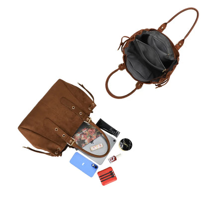 Sac à main « L'Essentielle XL »suédine -Gallantry