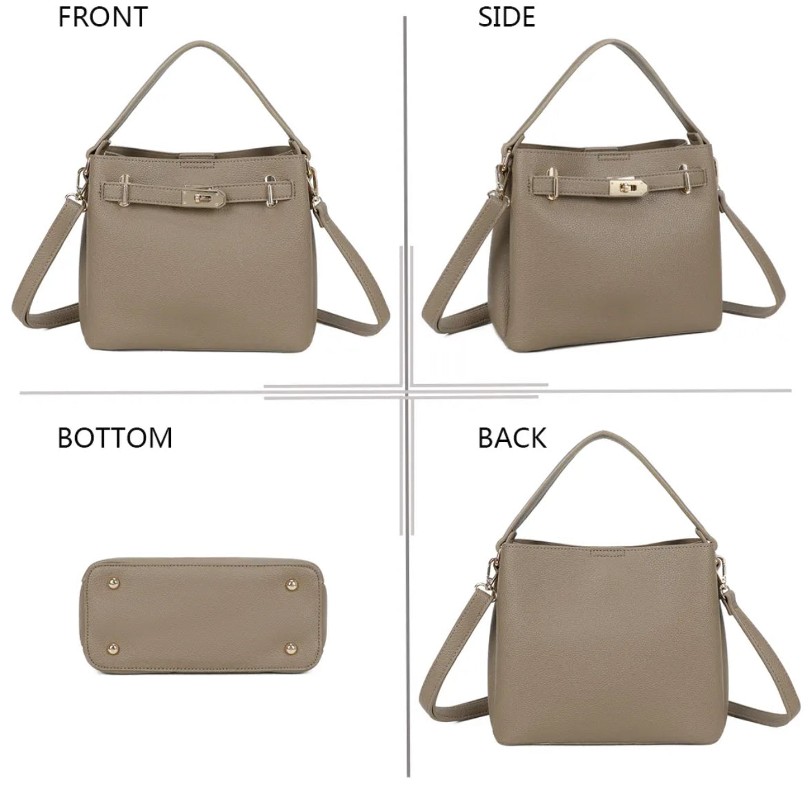 Sac à main « Élina » modèle souple