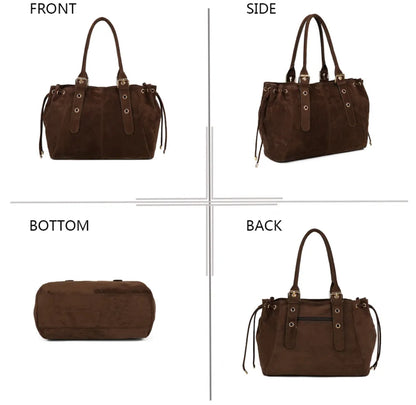 Sac à main « L'Essentielle XL »suédine -Gallantry