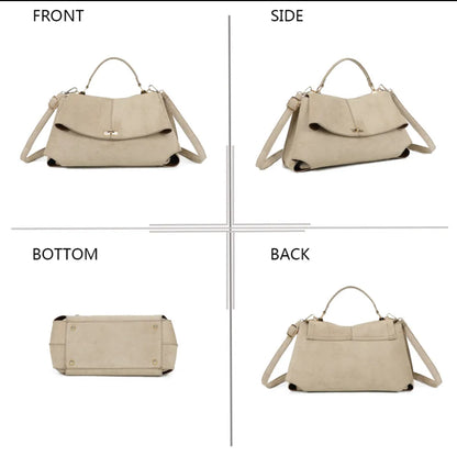 Sac à main « L'Audacieuse »suédine -Gallantry