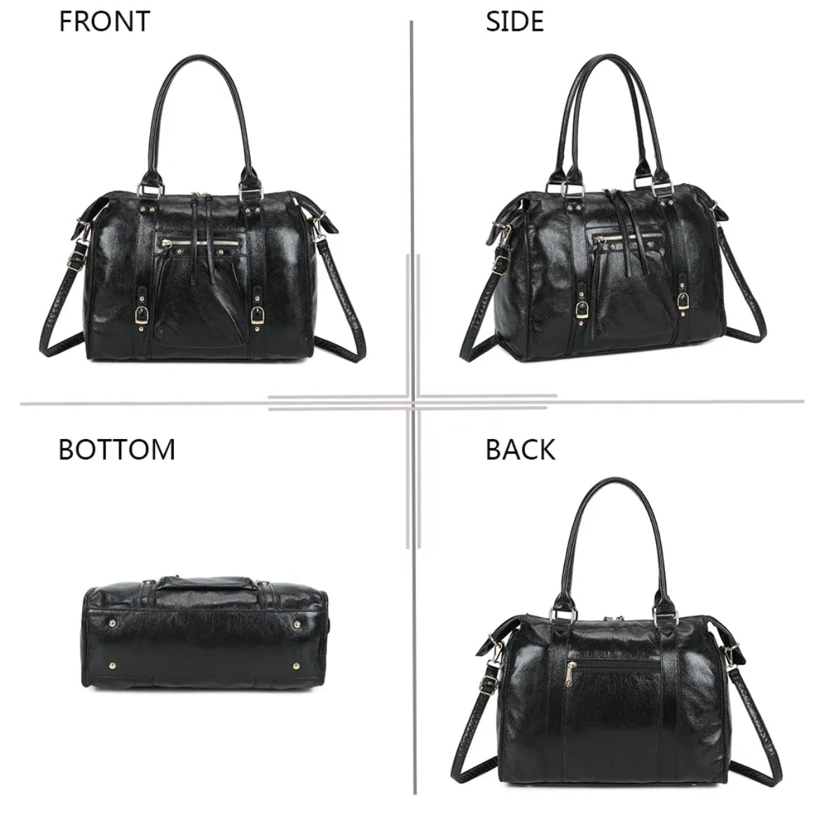 Sac à main similicuir Skyla XL-Gallantry