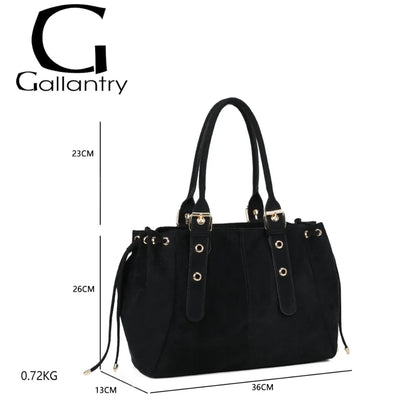 Sac à main « L'Essentielle XL »suédine -Gallantry