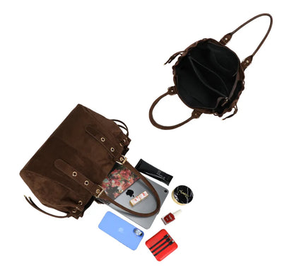 Sac à main « L'Essentielle XL »suédine -Gallantry