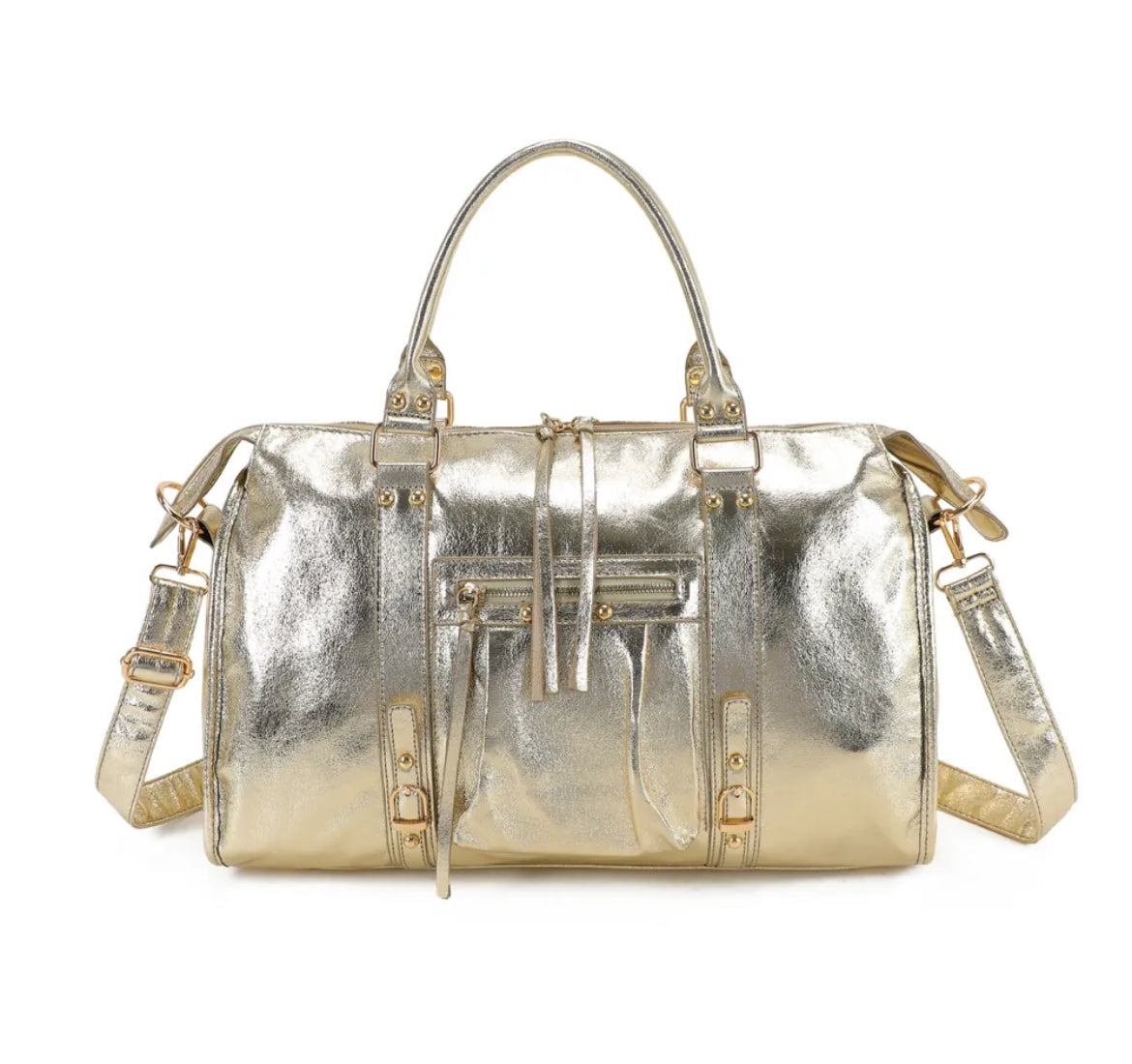 Sac à main Gallantry « Skyla XXL Métallique »