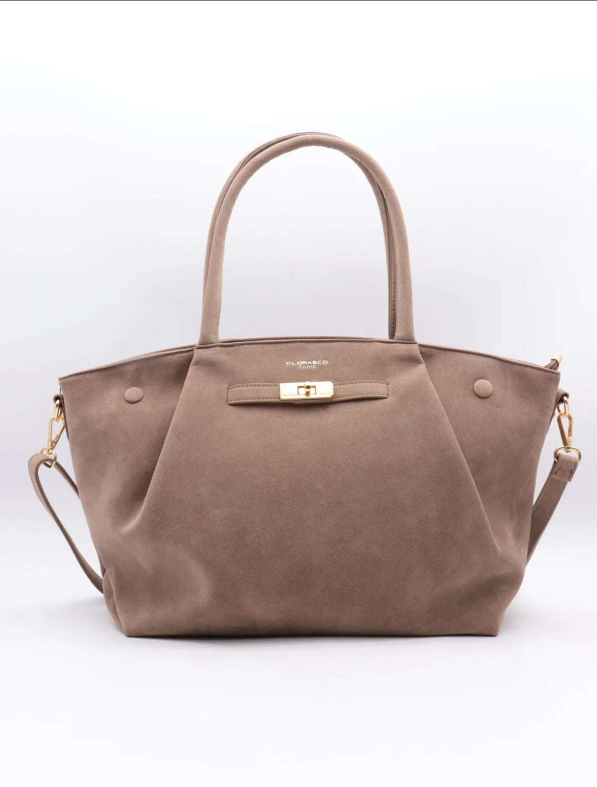 Sac à main suédine format L