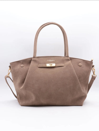 Sac à main suédine format L