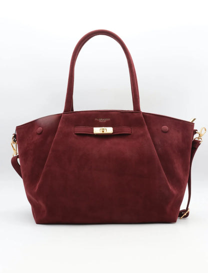 Sac à main suédine format L