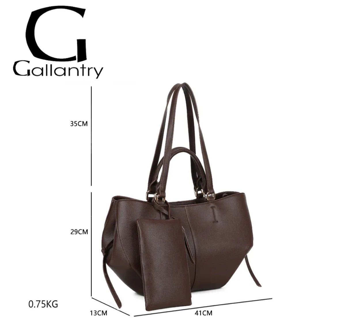 Sac à main similicuir « Adriana »-Gallantry