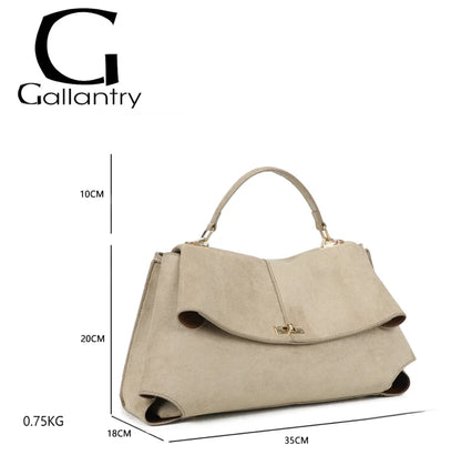 Sac à main « L'Audacieuse »suédine -Gallantry
