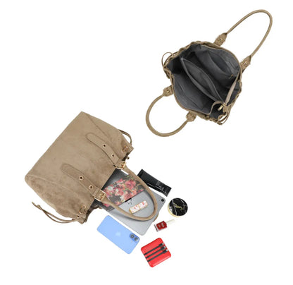 Sac à main « L'Essentielle XL »suédine -Gallantry