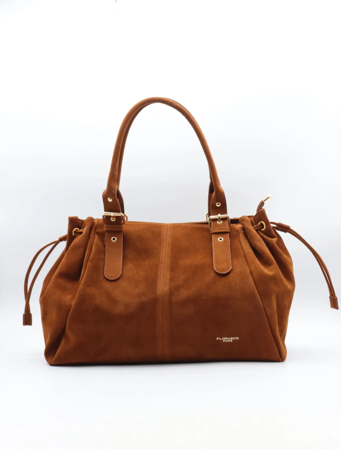 Sac à main format XL en suédine