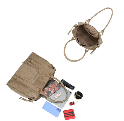 Sac à main suédine Skyla XL-Gallantry