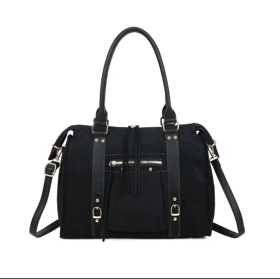 Sac à main suédine Skyla XL-Gallantry