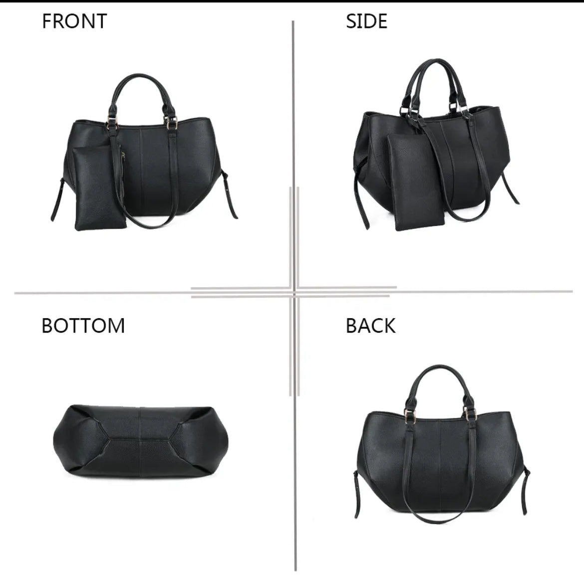 Sac à main similicuir « Adriana »-Gallantry