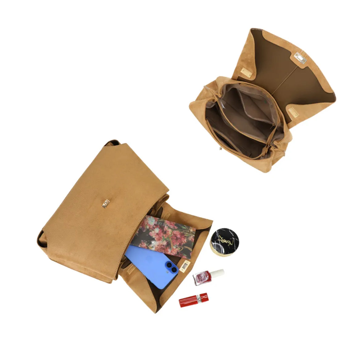 Sac à main « L'Audacieuse »suédine -Gallantry